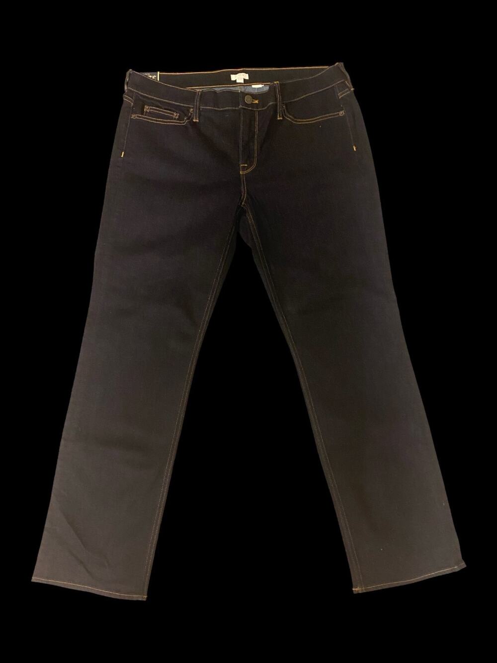 J Crew Stretch Jeans Size 32/29 Straight and Narrow Dark Rinse NWT